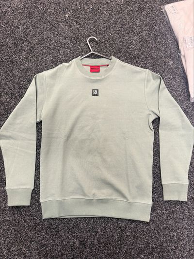 Hugo Boss Sage Green Sweatshirt RRP £139